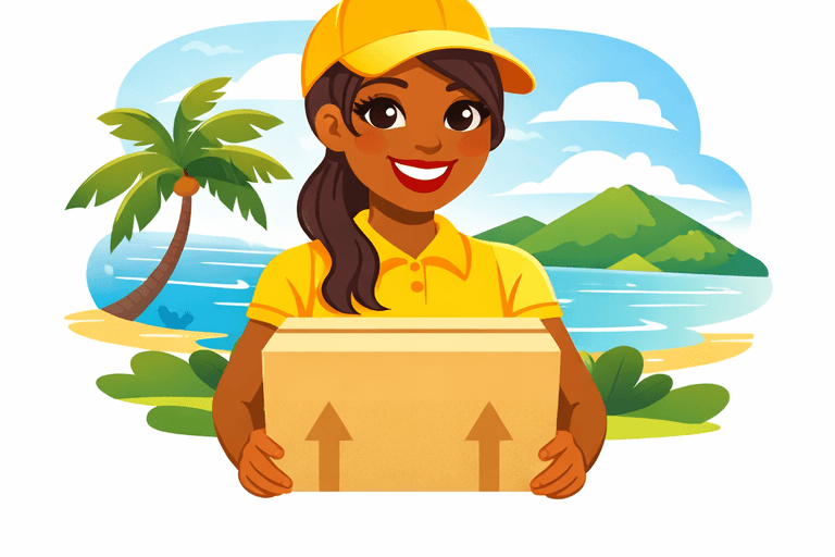 Livreuse AB Care & Logistics en Martinique